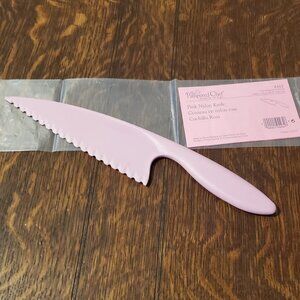Pampered Chef Pink Nylon Knife